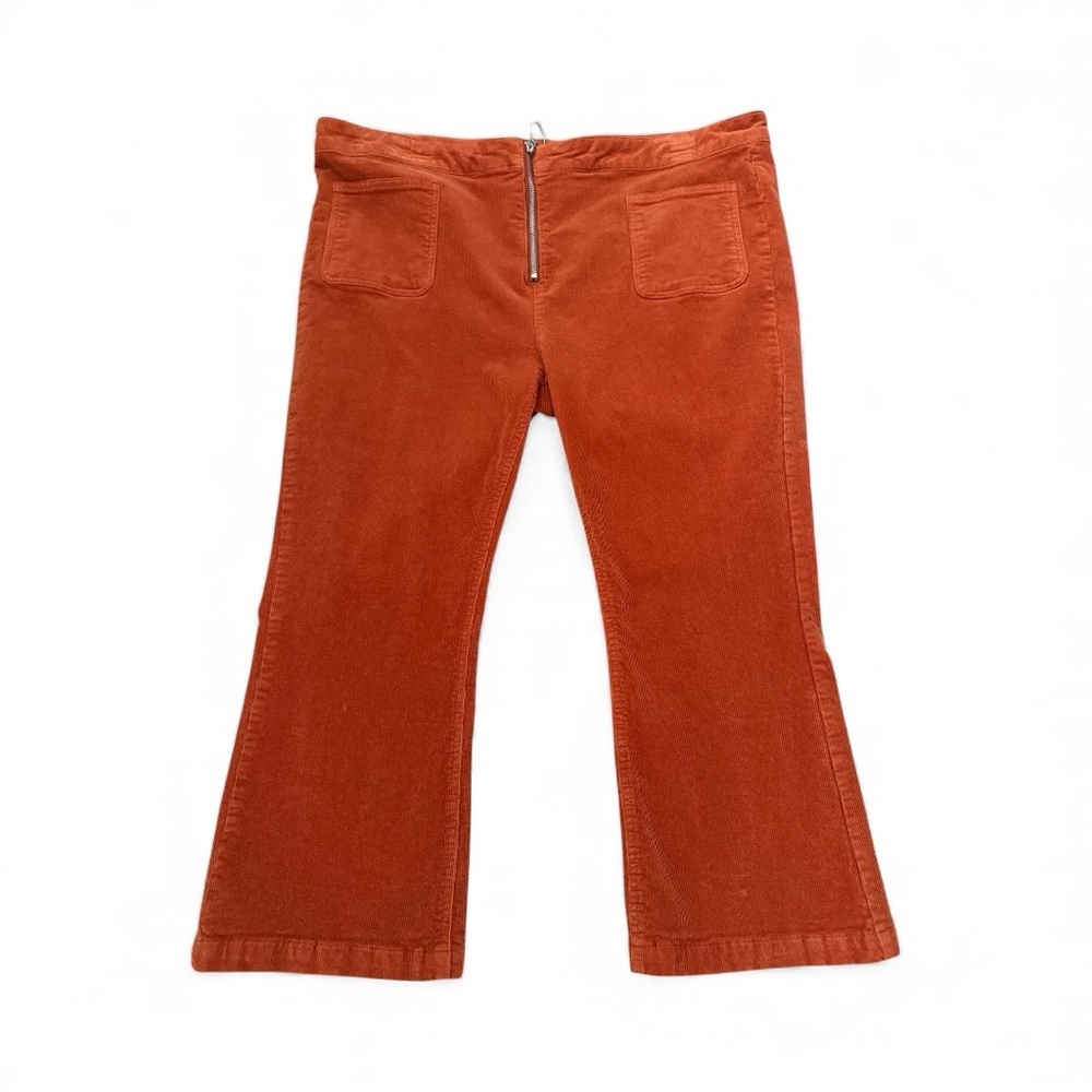 Wild Fable Burnt Orange Capris Corduroy size 18 GUC